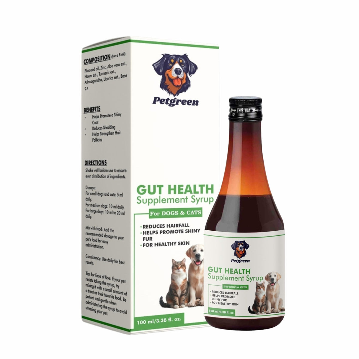 Petgreen™ Hairfall & Weakness Support Combo