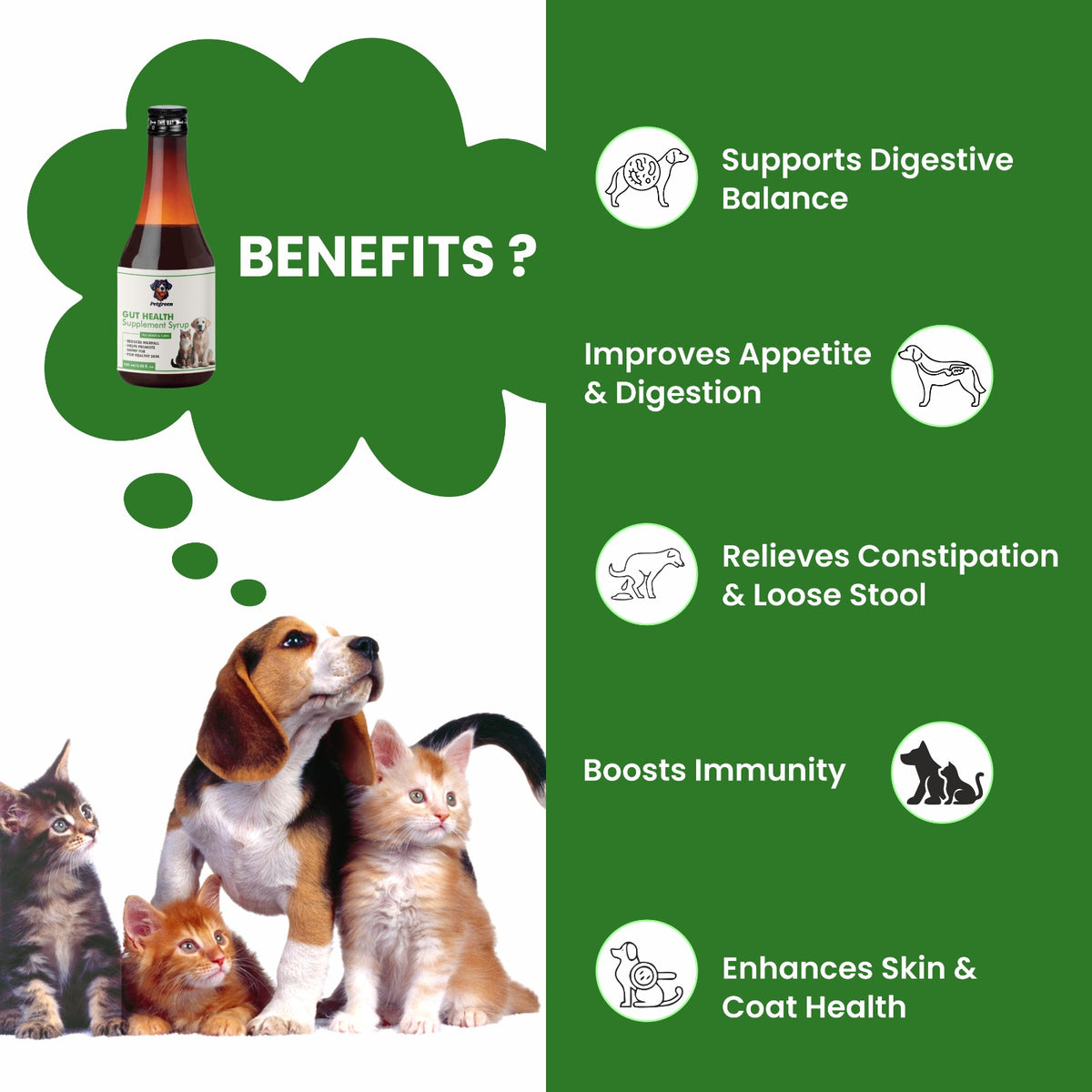 Petgreen™ Hairfall & Weakness Support Combo