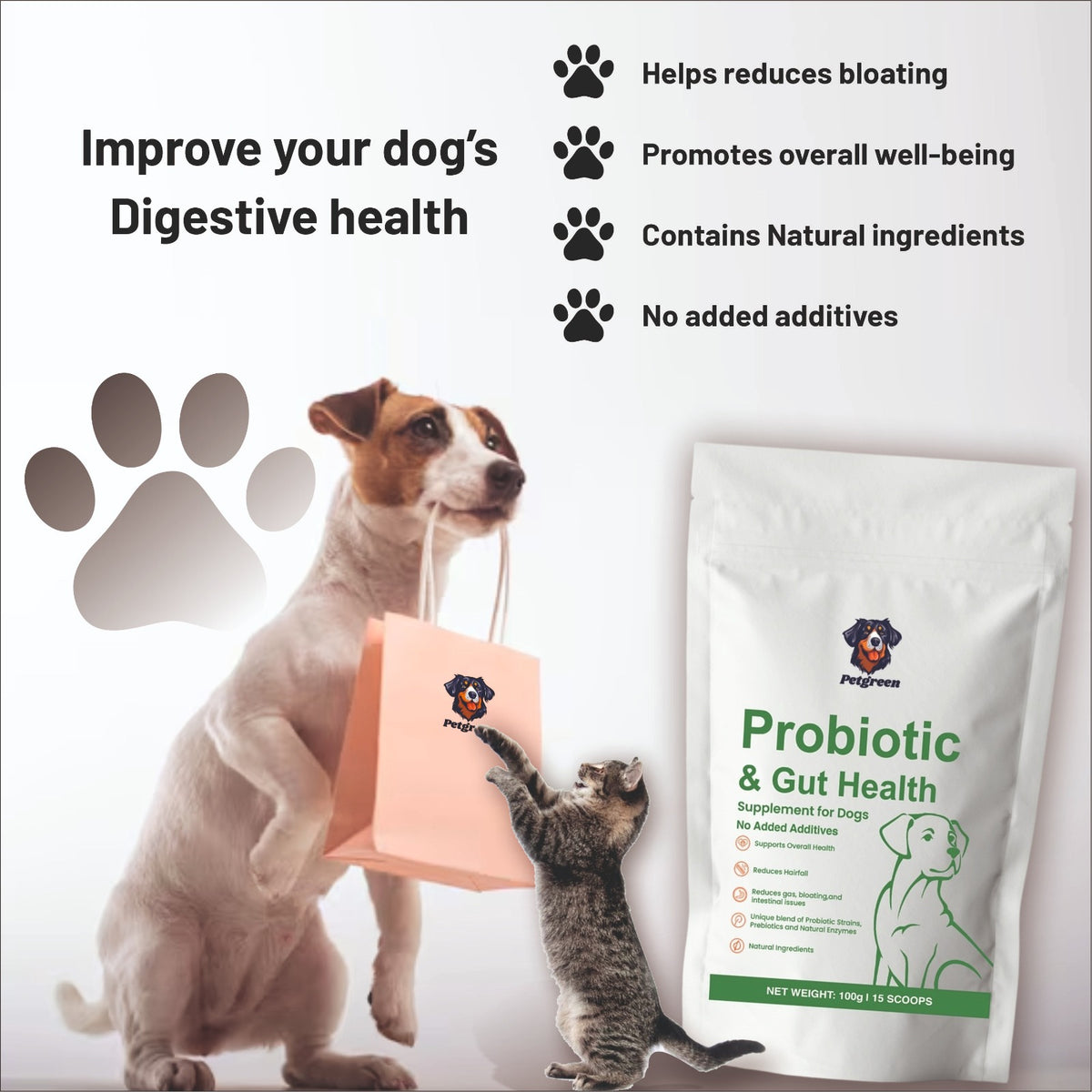 Petgreen™ Hairfall & Weakness Support Combo